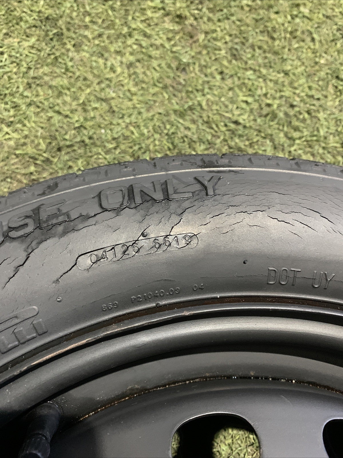 Ruotino Di Scorta Lancia Musa 125/80R15