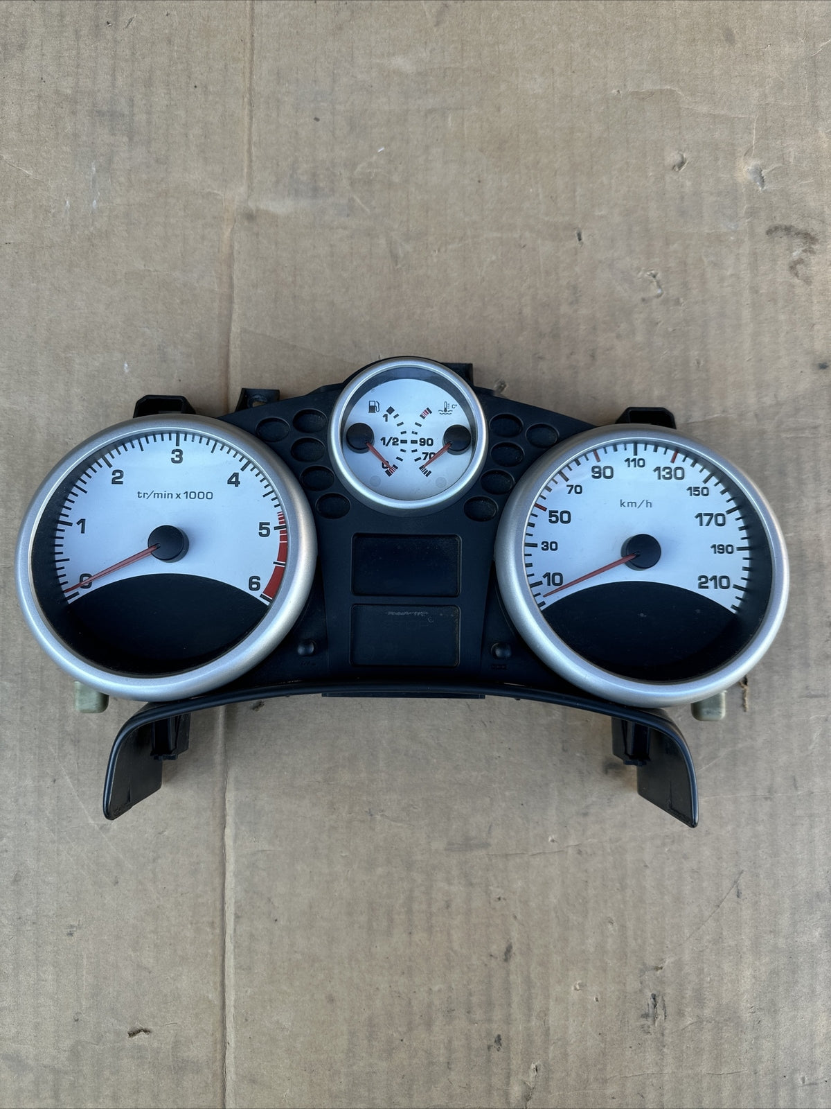 A2C53065547 QUADRO STRUMENTI CONTA KM CHILOMETRI VEGLIA PEUGEOT 207