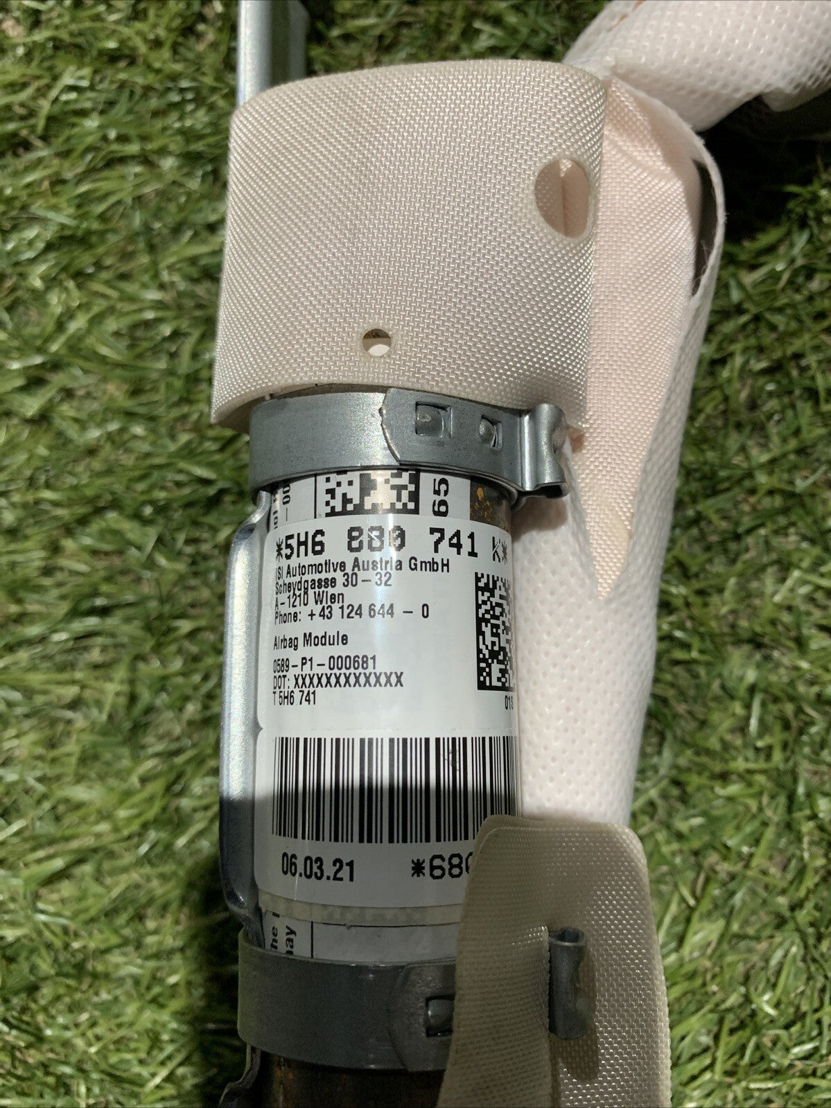 Tendina Airbag Sinistra Volkswagen Golf 8 5H6880741K