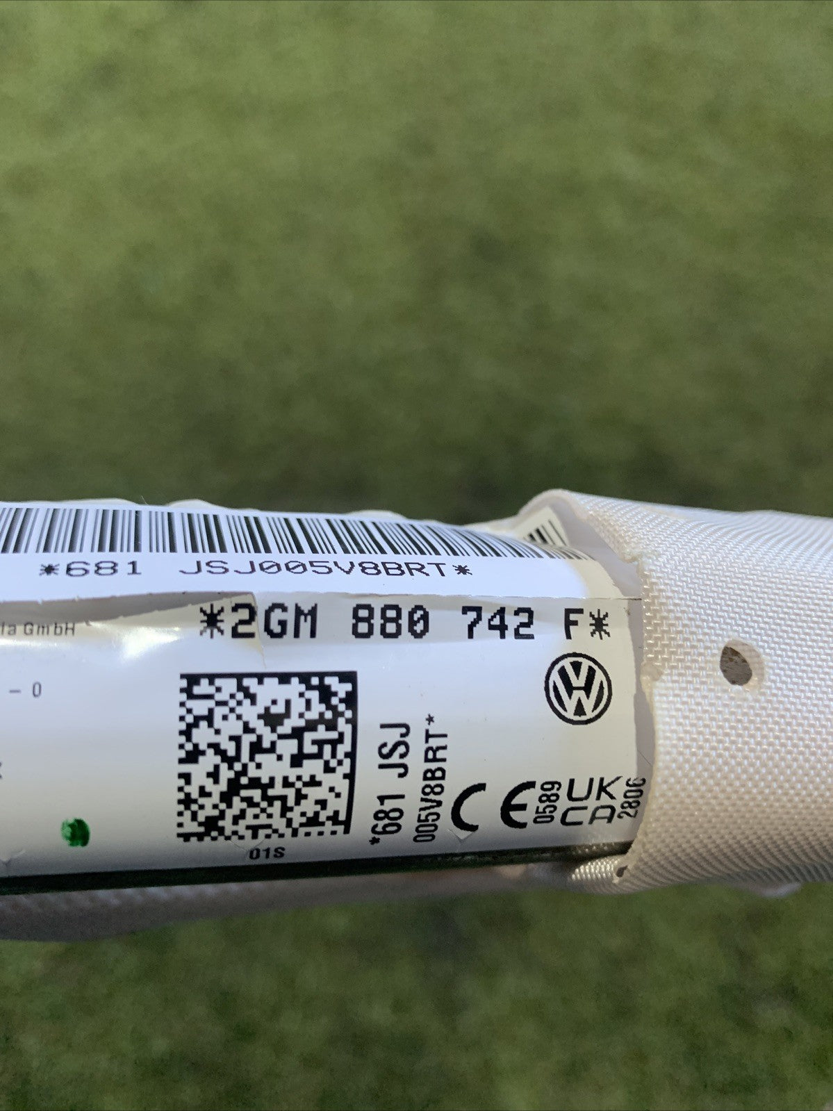 AIRBAG A TENDINA DESTRA DX VOLKSWAGEN T-CROSS 2019 2GM880742F