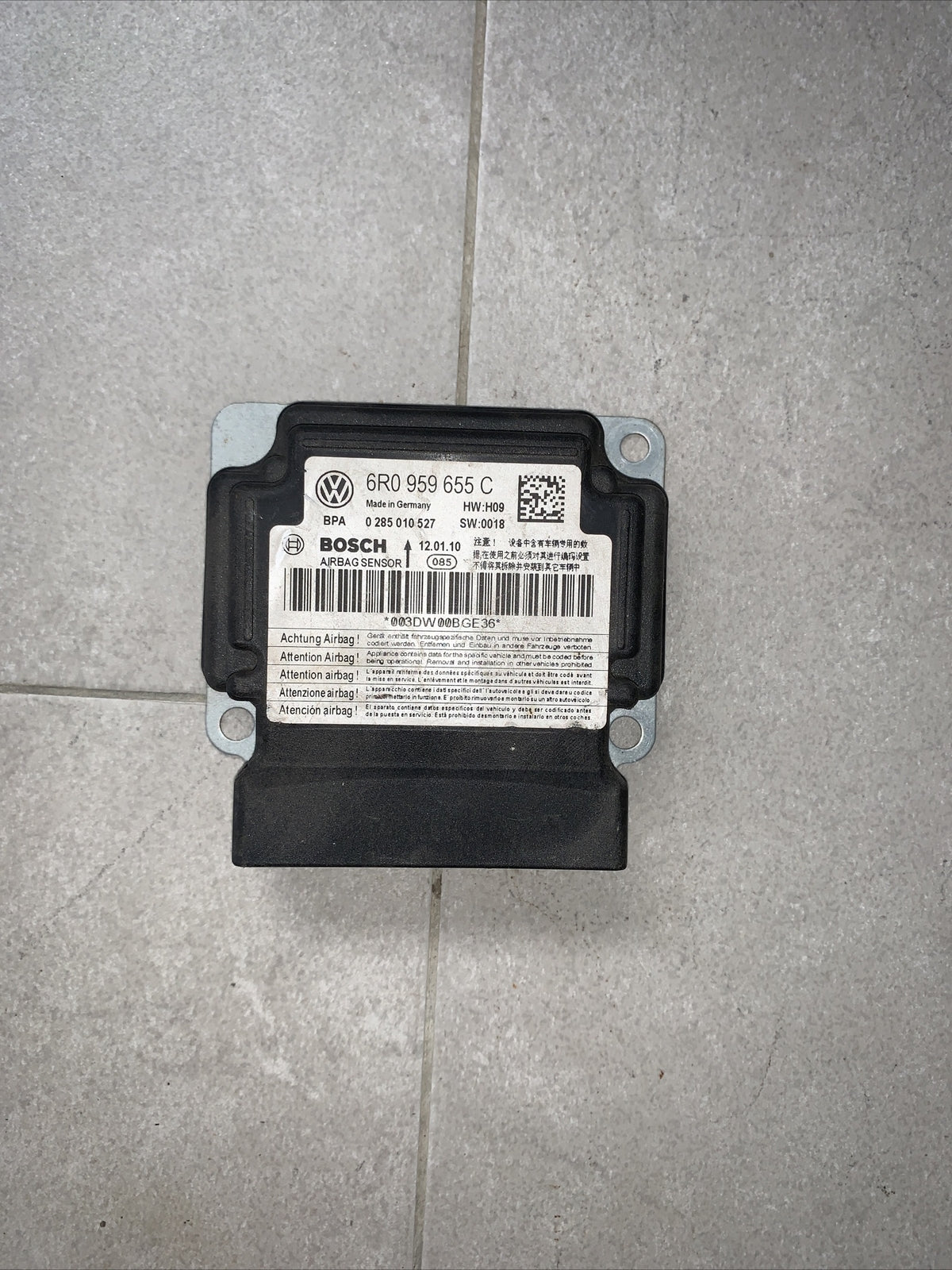 Centralina Airbag 6R0959655C Volkswagen Polo 6r