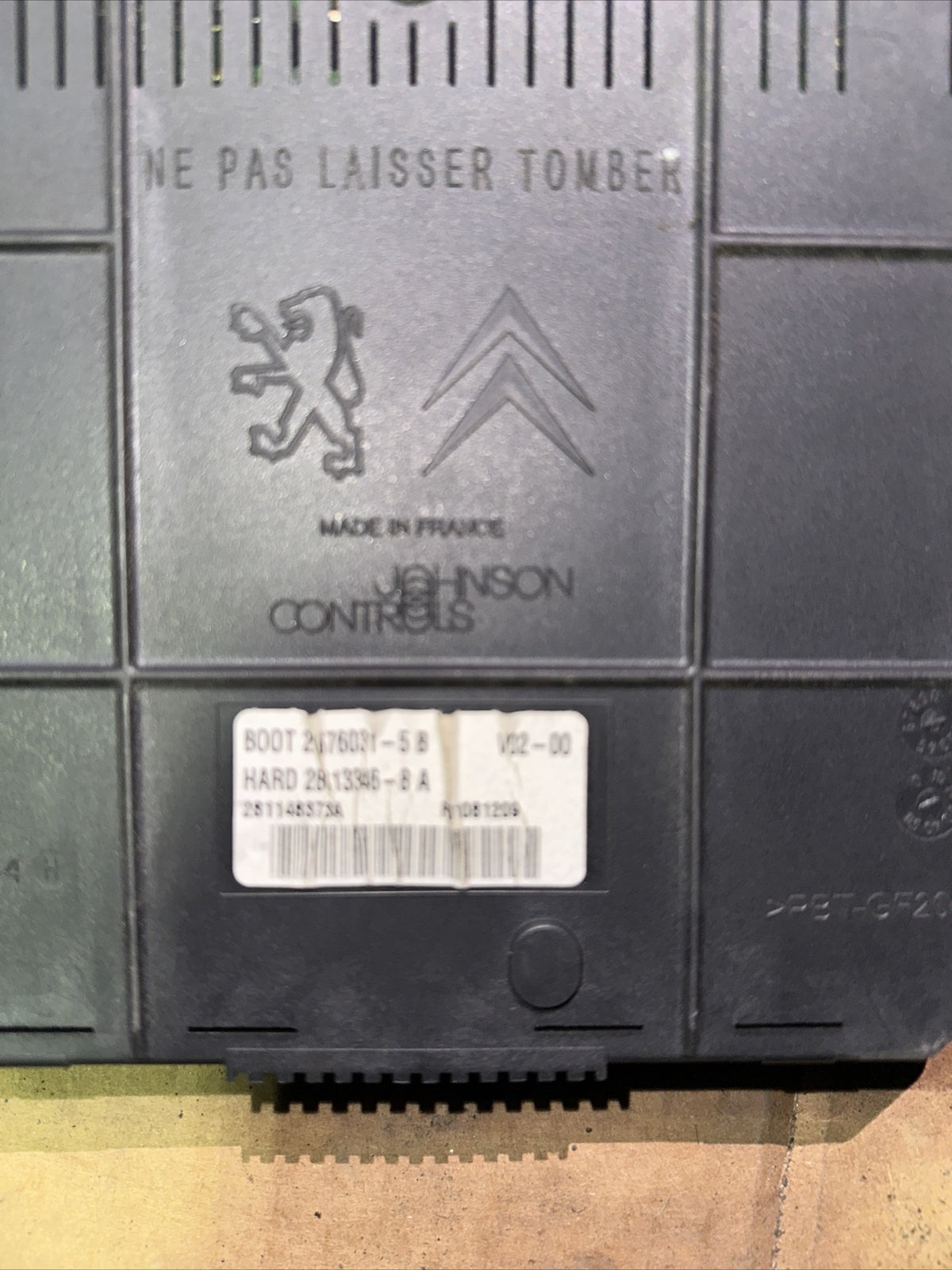 9660105980 CENTRALINA BSI PEUGEOT 307 Berlina 2° Serie 1560 diesel (1) RI 952162