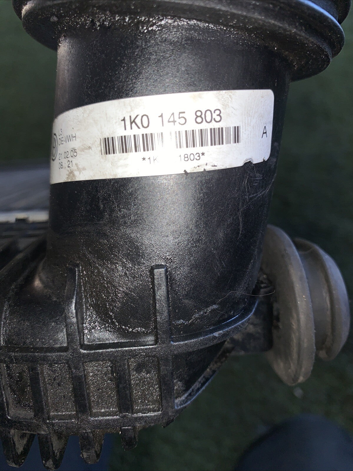 RADIATORE INTERCOOLER VOLKSWAGEN GOLF 5 1.9 1K0145803A