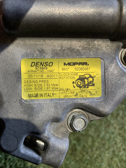 COMPRESSORE AC ARIA CONDIZIONATA FIAT NEW PANDA 312 319 52060461 1.2 B (2)