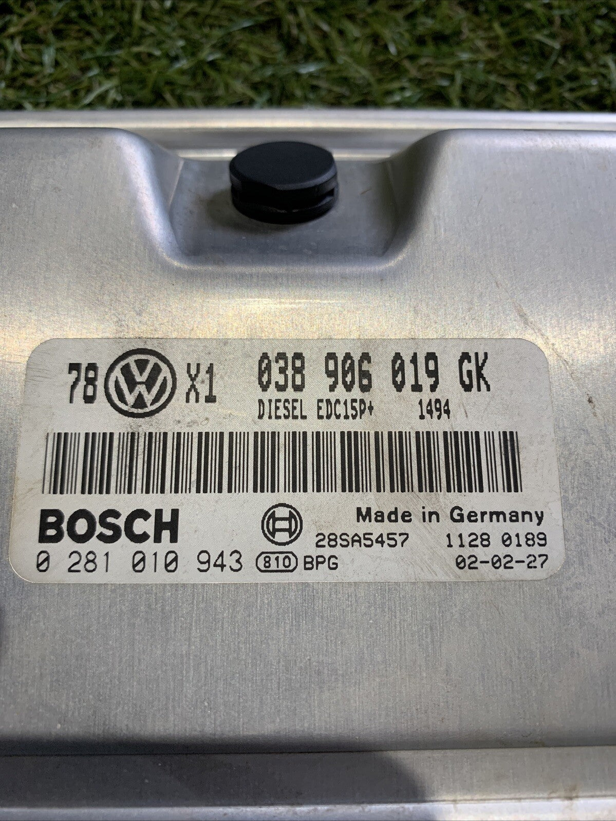 Centralina Motore Volkswagen Passat Anno 2002 1.9 Diesel 038906019GK