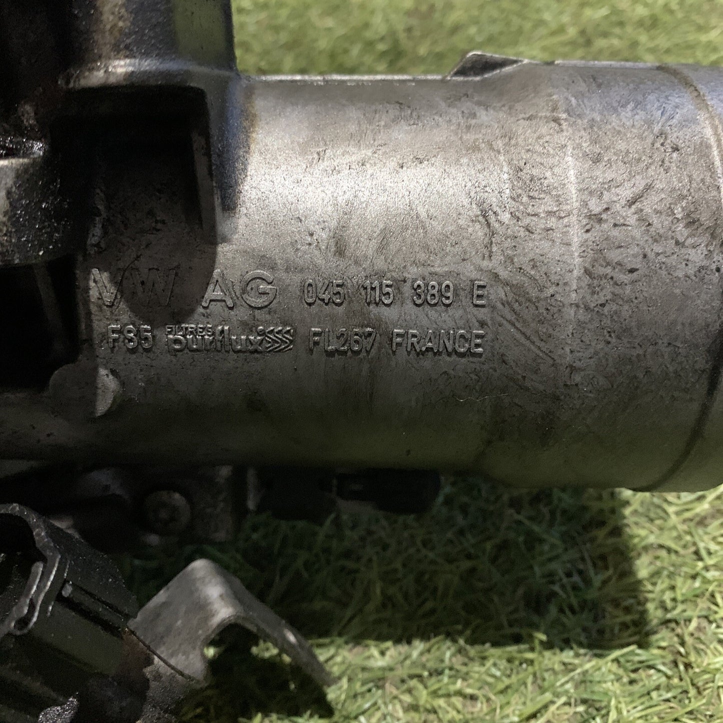 Scambiatore di calore con supporto per Vw Polo 4° serie (9N) 1.4 TDI 045115389E