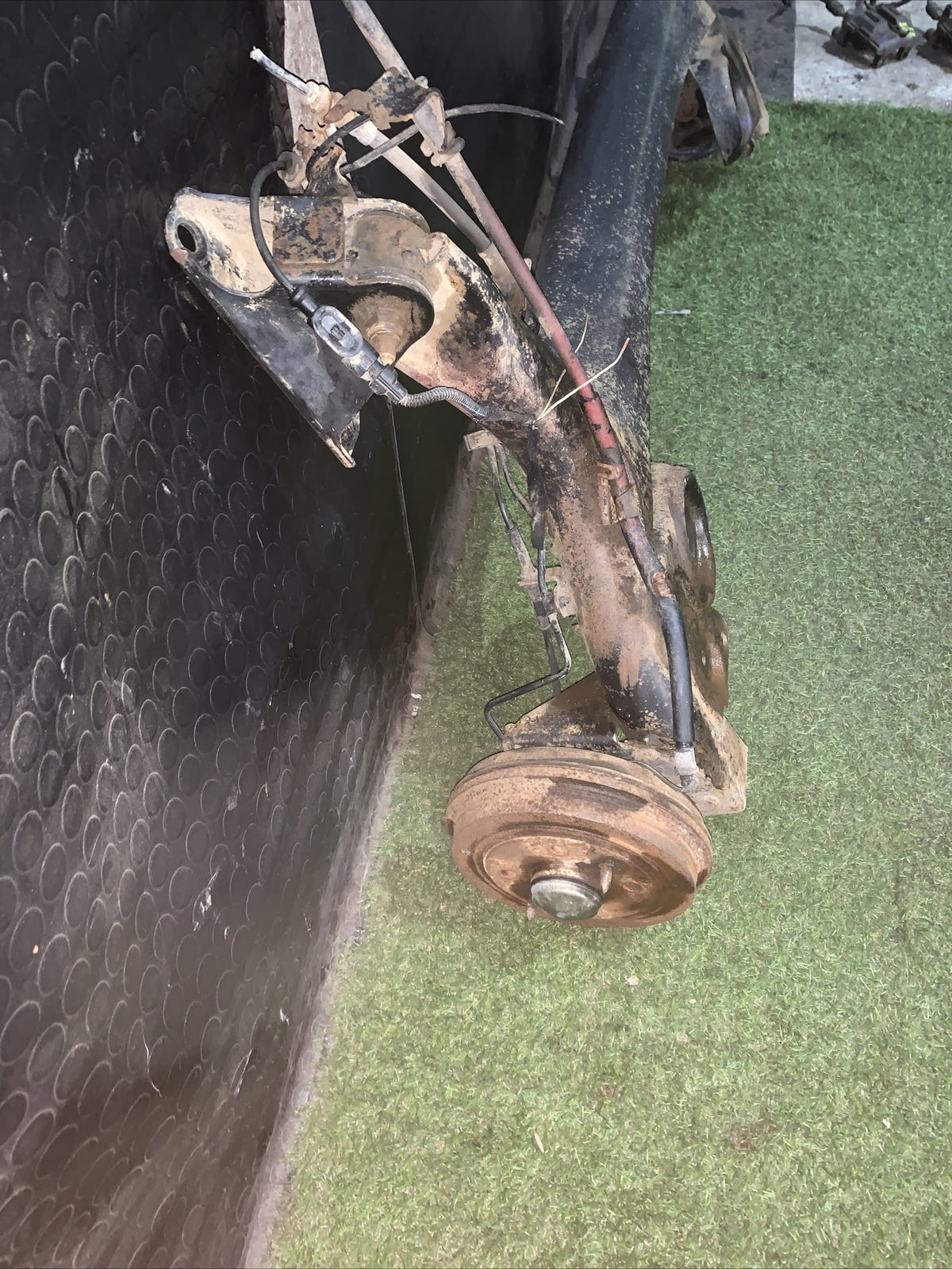 51856917 PONTE ASSALE POSTERIORE FIAT PANDA (169) (2004) FRENI A TAMBURO (2)