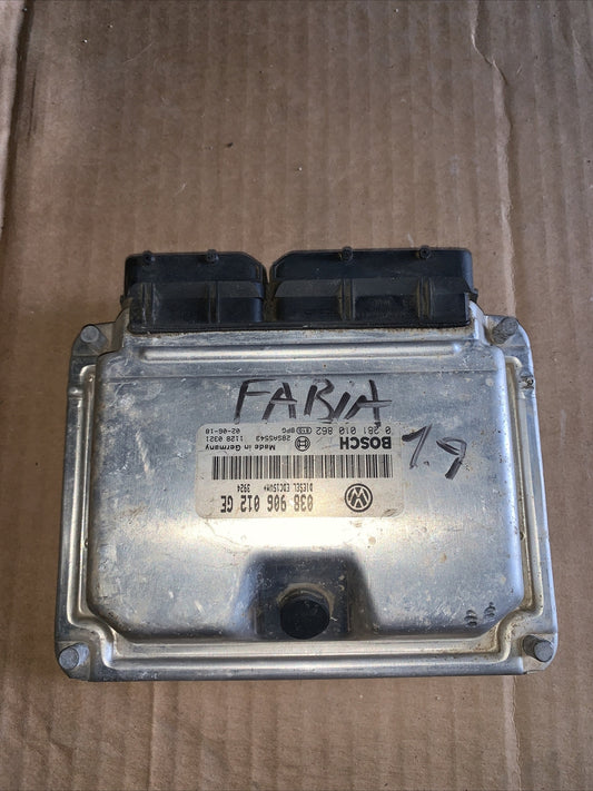 Centralina motore VOLKSWAGEN SKODA 0281010862 038906012GE