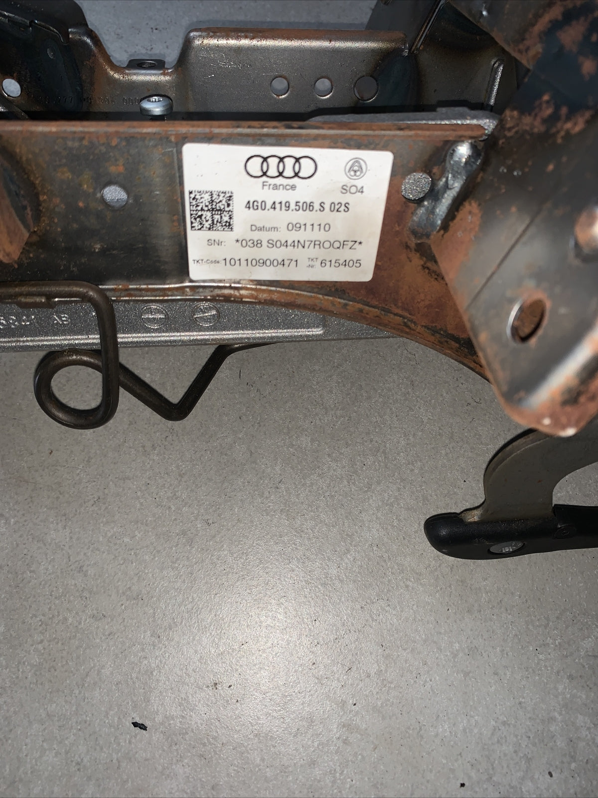 4G0419506S PIANTONE DELLO STERZO / 4G0419506S03S / 6912539 PER AUDI A6/A7