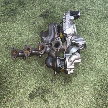 8591886 8587539 BMW Bi-Turbo compressore B47 2.0 Diesel 190 CV G20