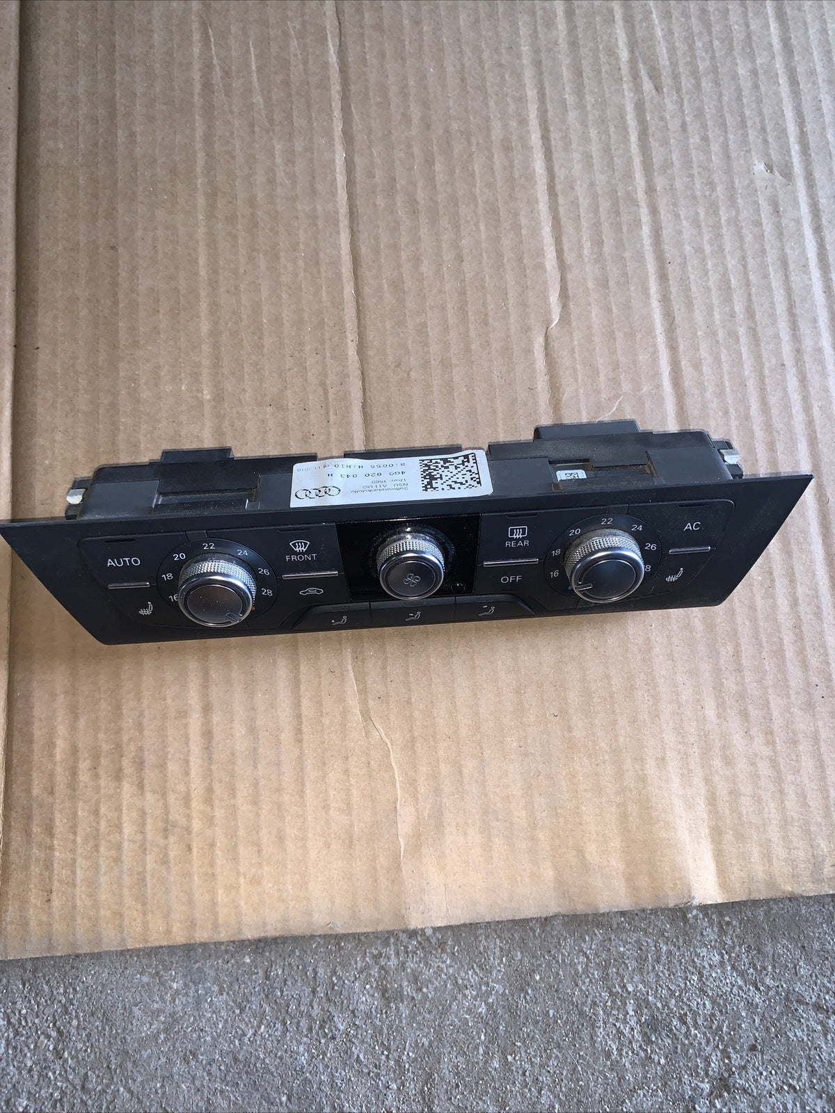 AUDI A7 4G 11-14 Riscaldatore quadranti pulsanti climatizzatore 4G0820043h