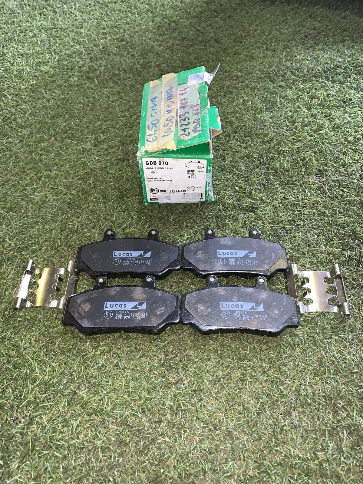 PASTIGLIE FRENO ANTERIORI VOLVO 740 760