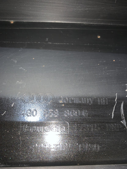 Audi A6 minigonne laterali destra nero 4G0853860G 4G C7 2016