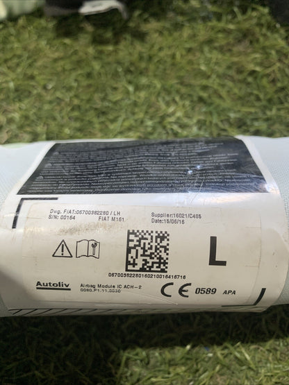 AIRBAG A TENDINA SINISTRA SX MASERATI LEVANTE 06700382280 2016