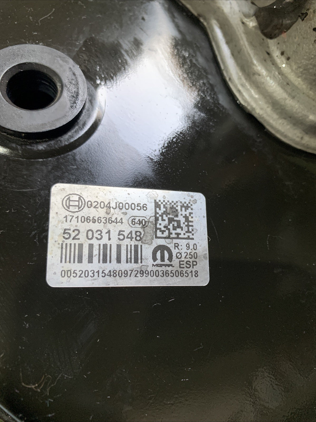 Pompa Servofreno Fiat 500X 2018 1.3 MJT 52031548