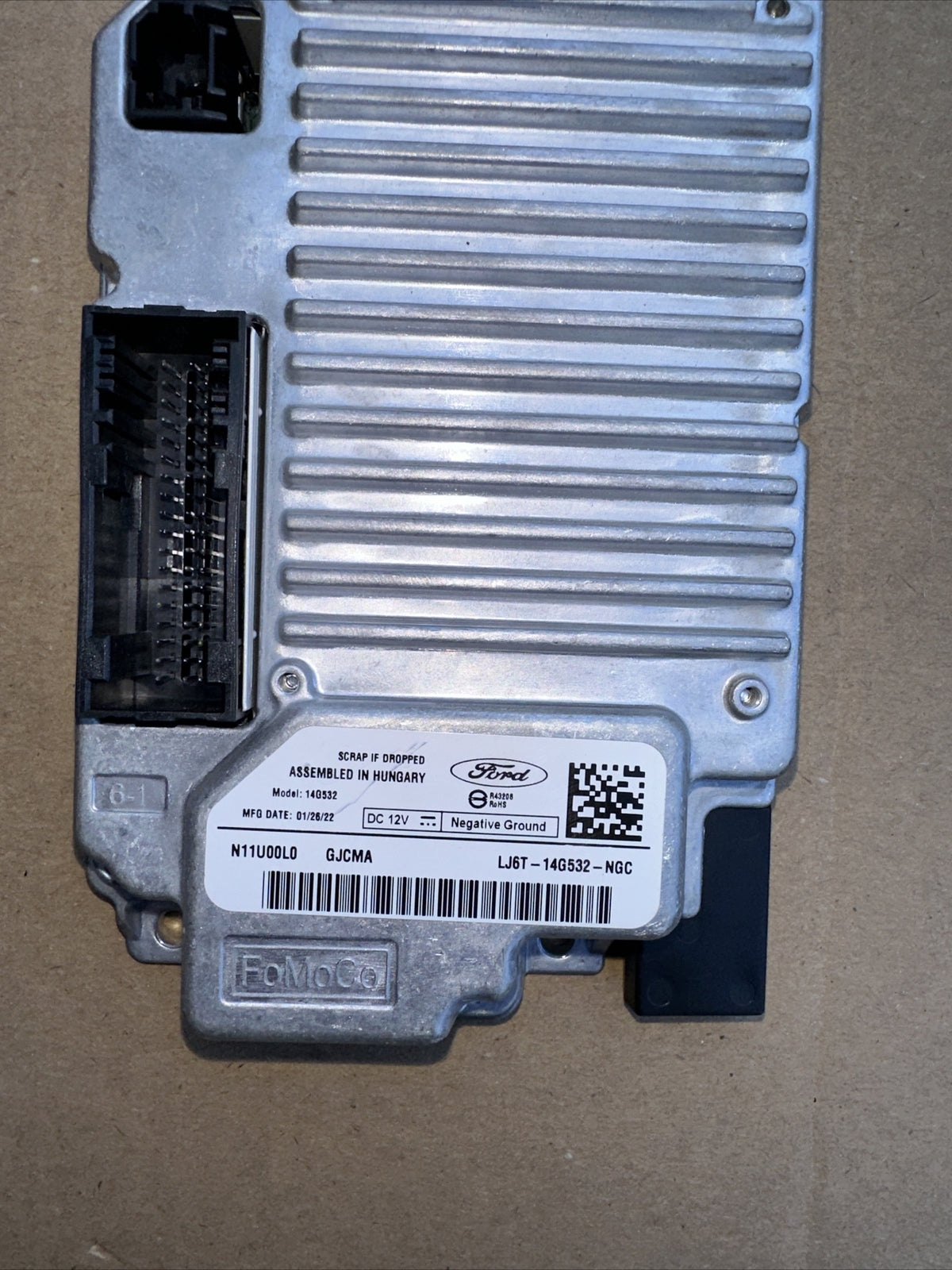 LJ6T-14G532-NGC ECU KUGA FORD 2.5L Hybrid 19-22