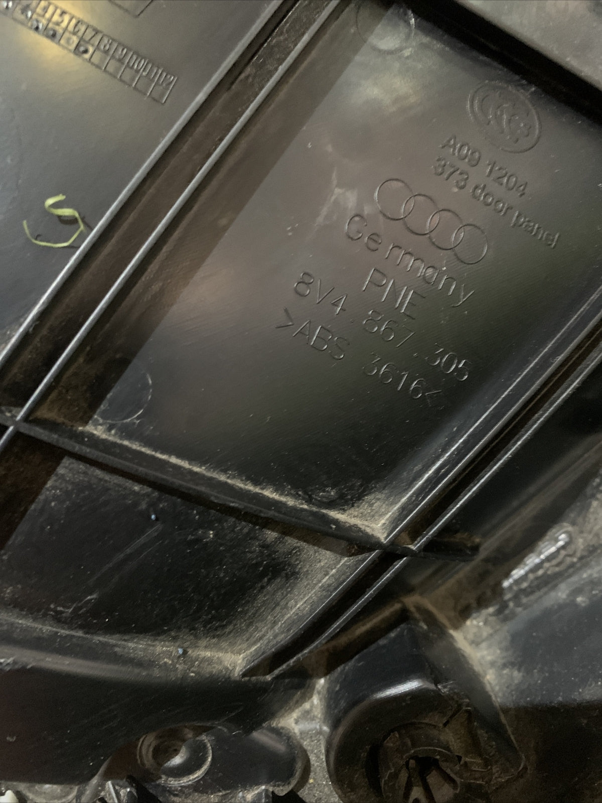 PANNELLO INTERNO PORTIERA POST SX AUDI A3 Serie (8V1) 8V4867305