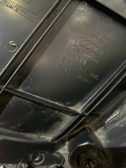 PANNELLO INTERNO PORTIERA POST SX AUDI A3 Serie (8V1) 8V4867305