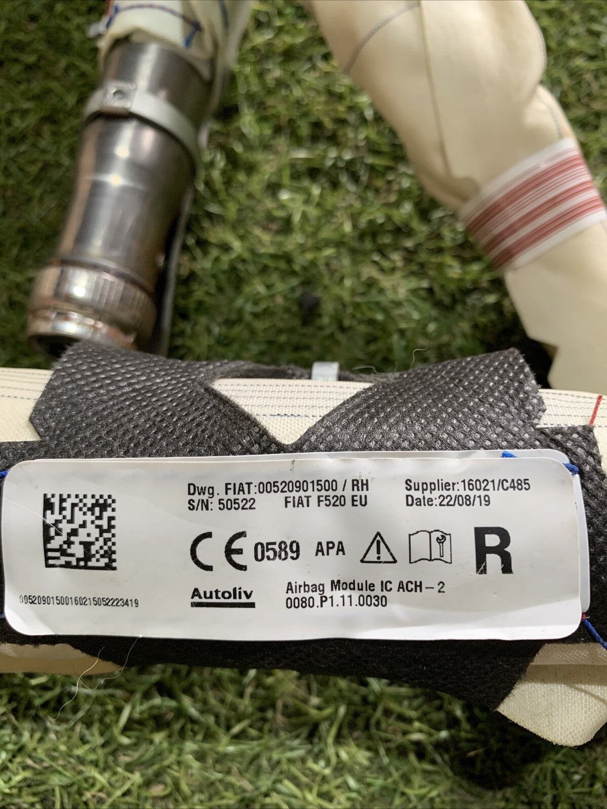 AIRBAG A TENDINA DESTRO DX PER JEEP Renegade Serie 00520901500 (18 )