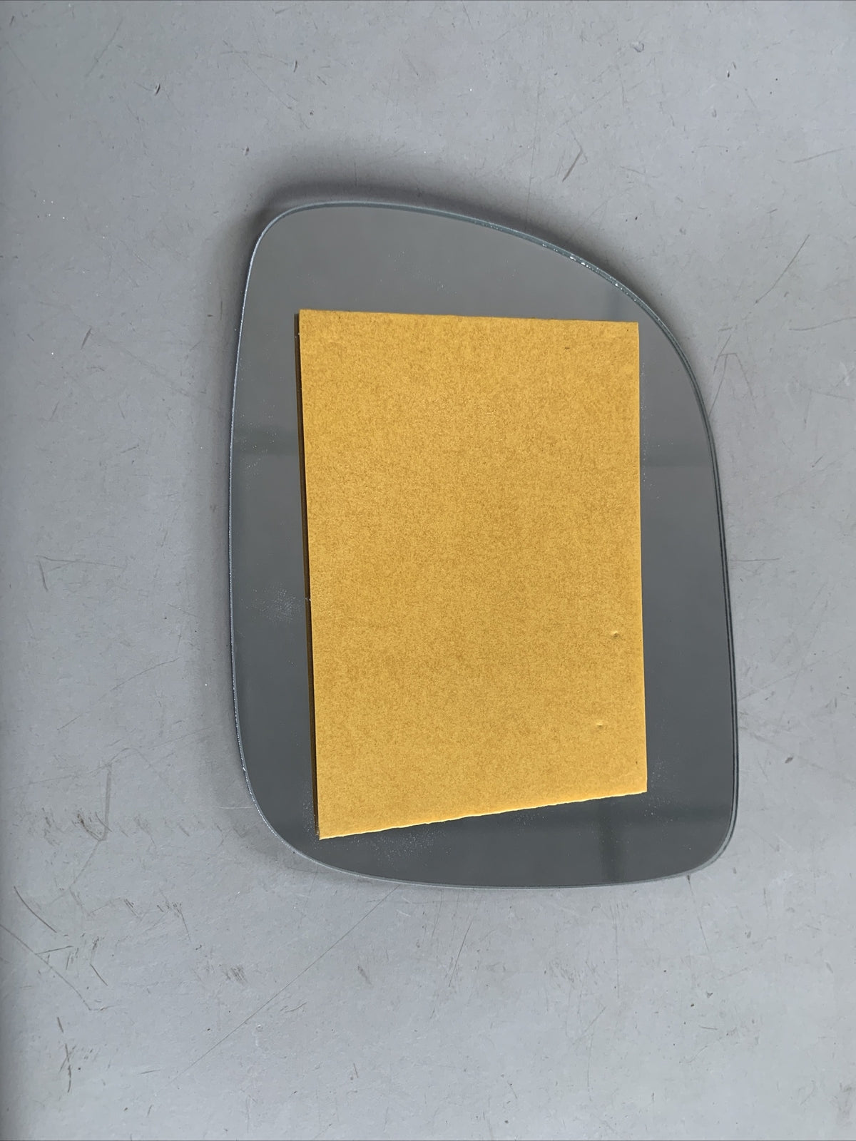 Vetro specchietto Audi - Seat - VW destro azzurro curvo 908D Azzurro