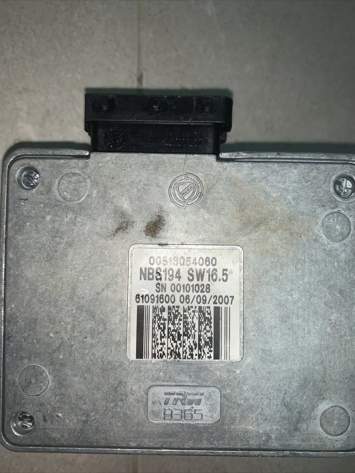 61091600 CENTRALINA BLOCCASTERZO FIAT Croma 1° Serie (2007)