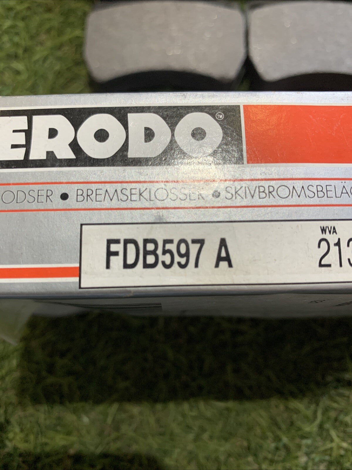 FDB597A Kit pastiglie freno Ferodo Anteriore per KIA PRIDE MAZDA 121