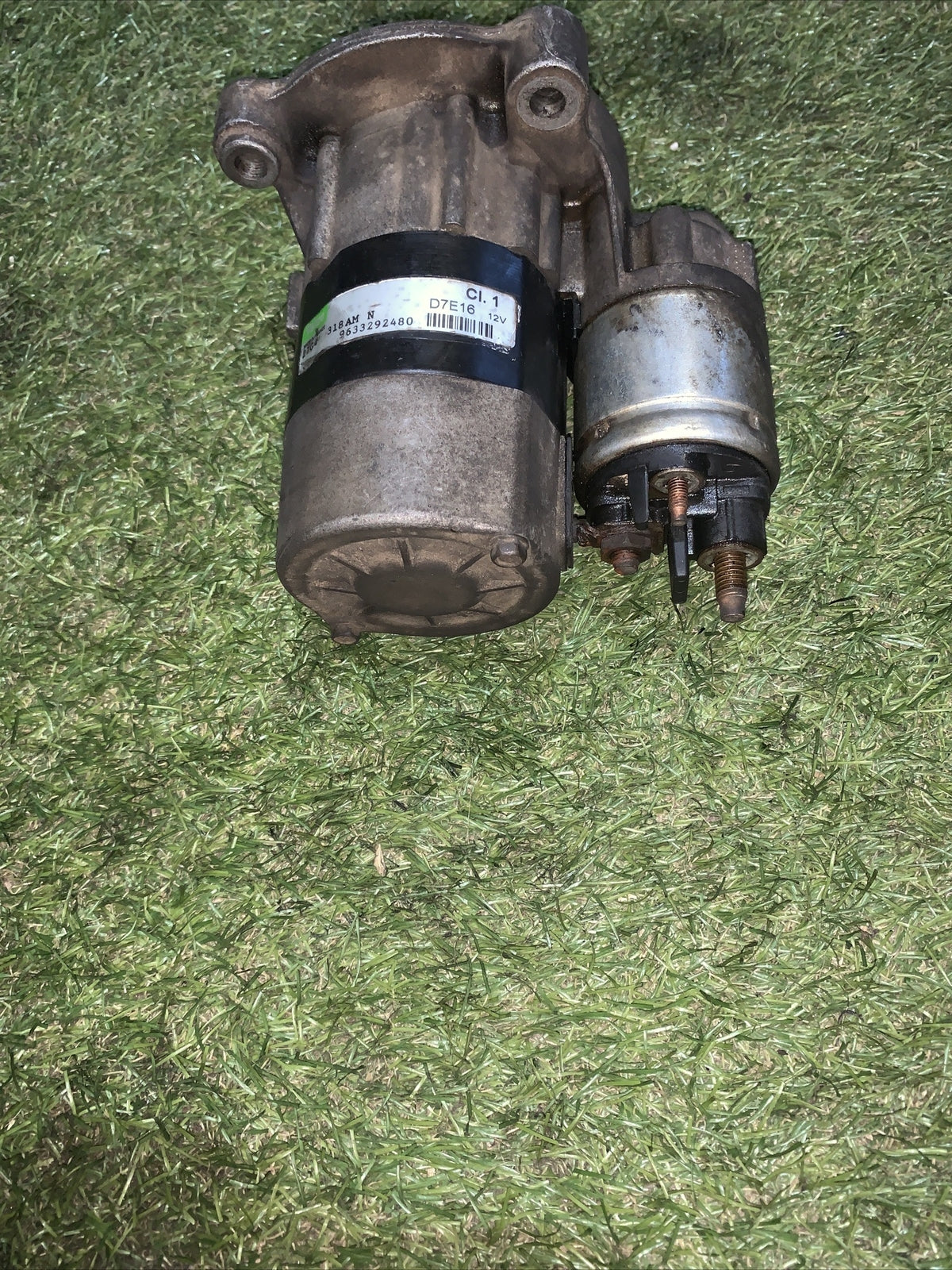 Motorino avviamento CITROEN C3 PEUGEOT 206 1.4 1.6 BENZ 2008 9633292480 D7E16