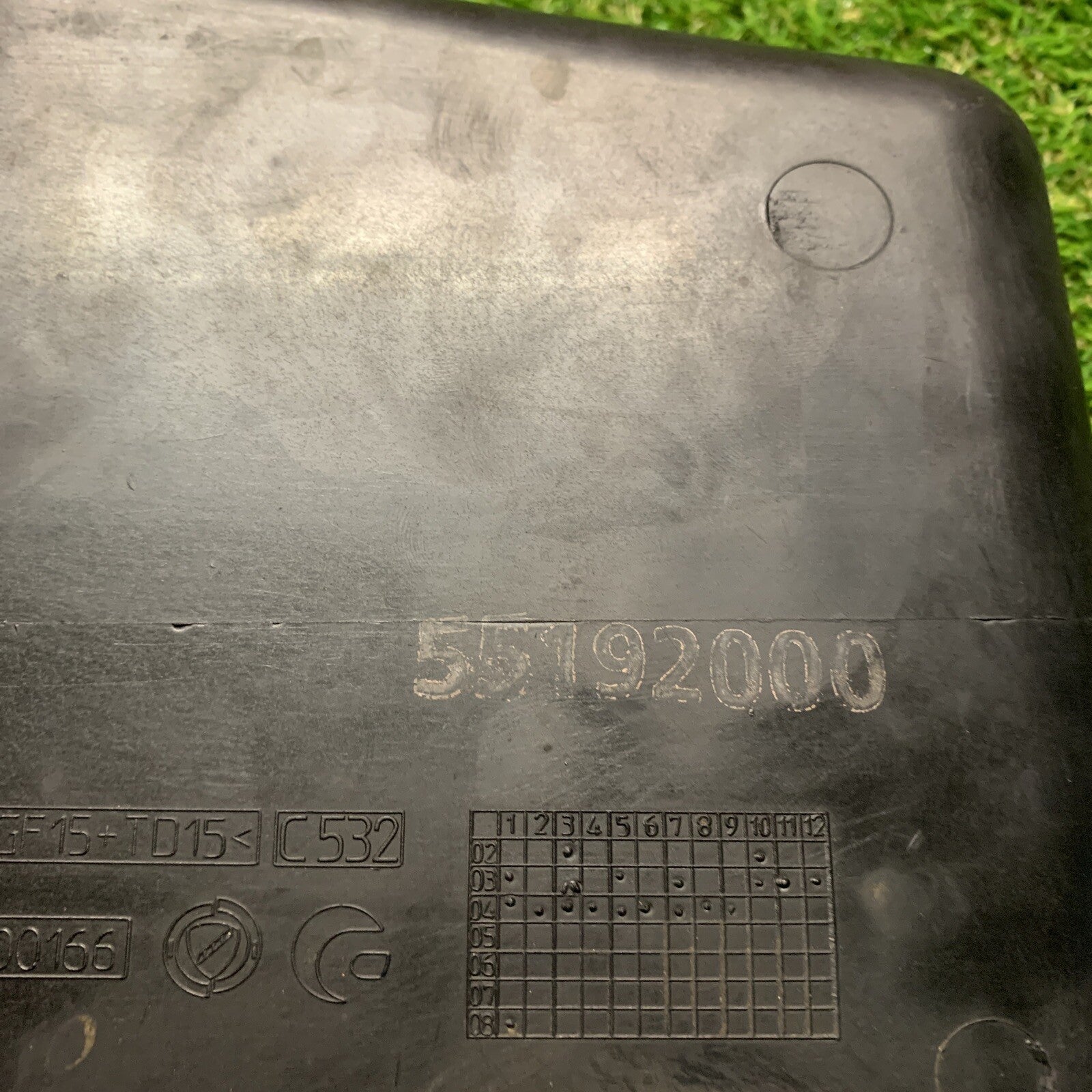 BOX SCATOLA FILTRO ARIA FIAT Panda 2° Serie 55192000 Benzina