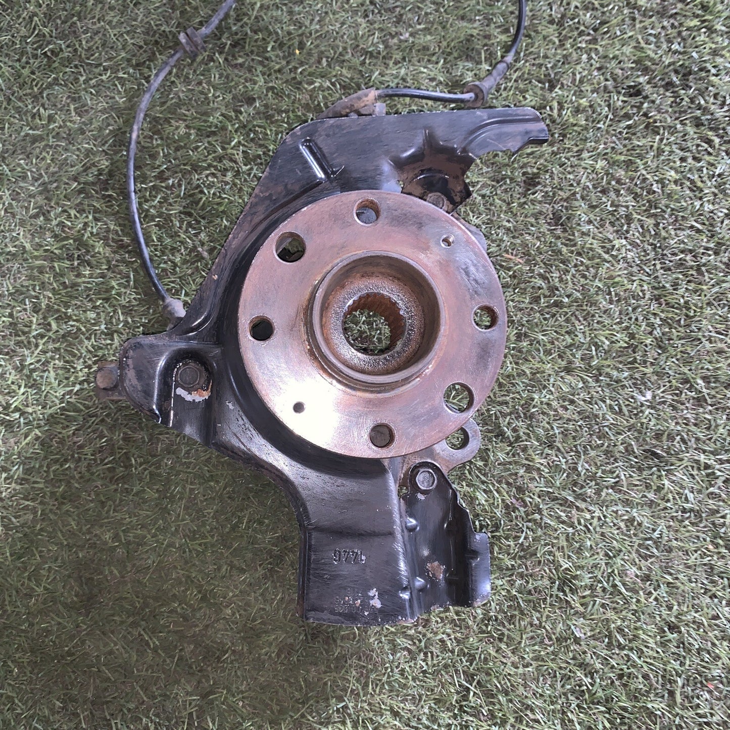 FUSELLO MOZZO MONTANTE ANTERIORE DESTRO DX FIAT GRANDE PUNTO 1.3 90 CV 55700935