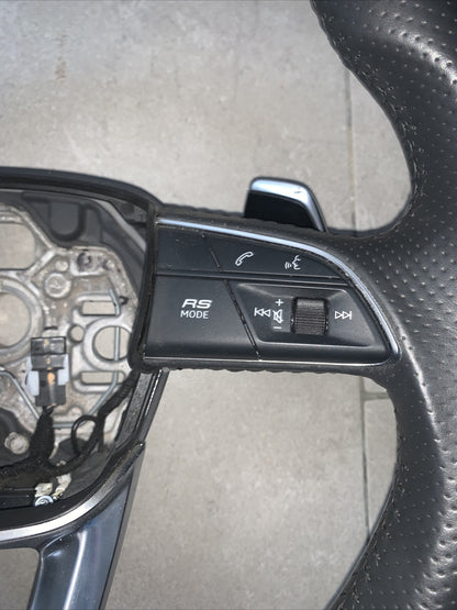 Volante Sterzo Audi Rsq3 Rs3 S3 A3 Multifunzione Con Palette 83A419091P