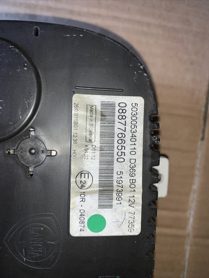 RICAMBI USATI 51973991 QUADRO STRUMENTI FIAT Panda 3° Serie  2014 1200 Be 134155