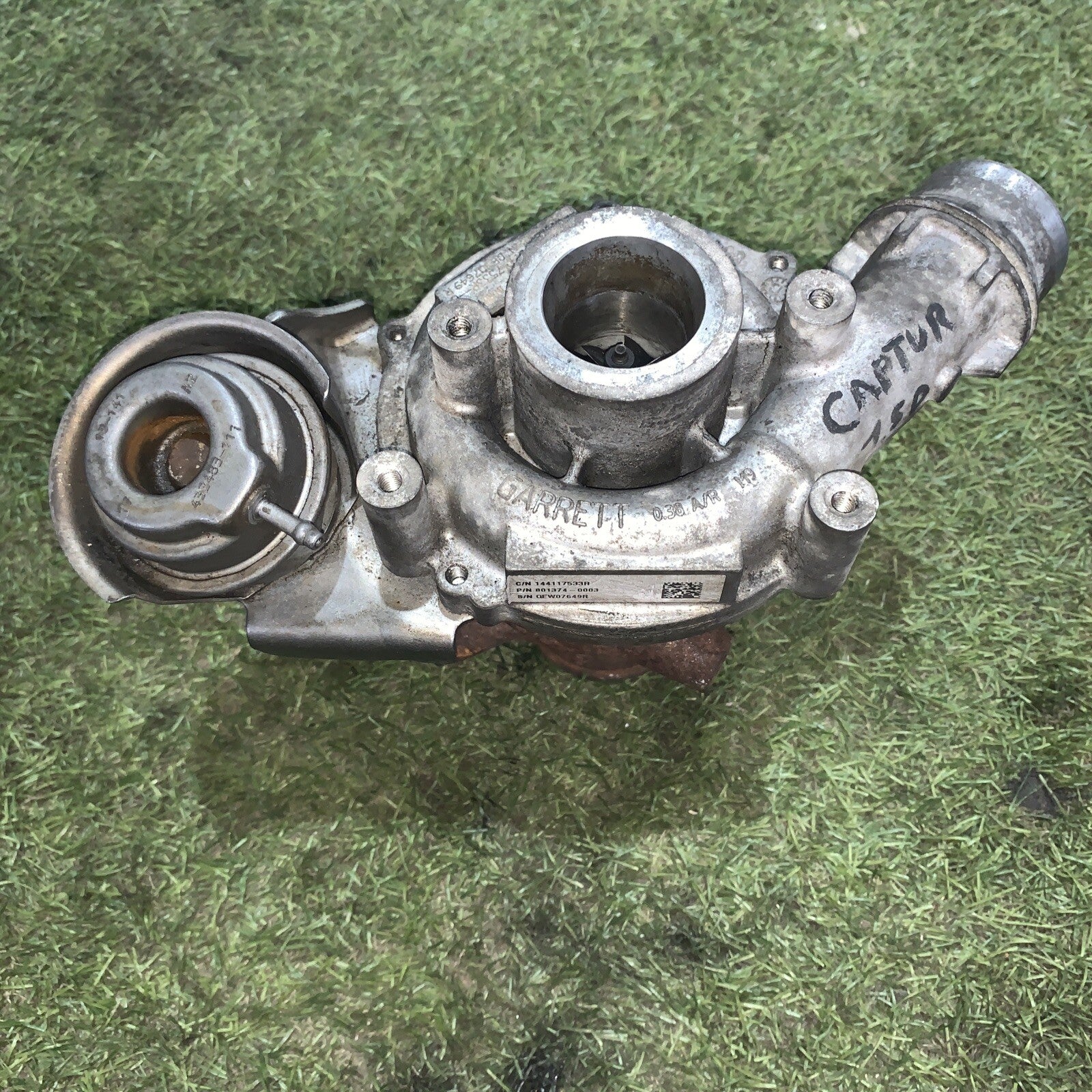 TURBO TURBINA TURBOCOMPRESSORE RENAULT CAPTUR 144117533R 1.5 CDI DIESEL