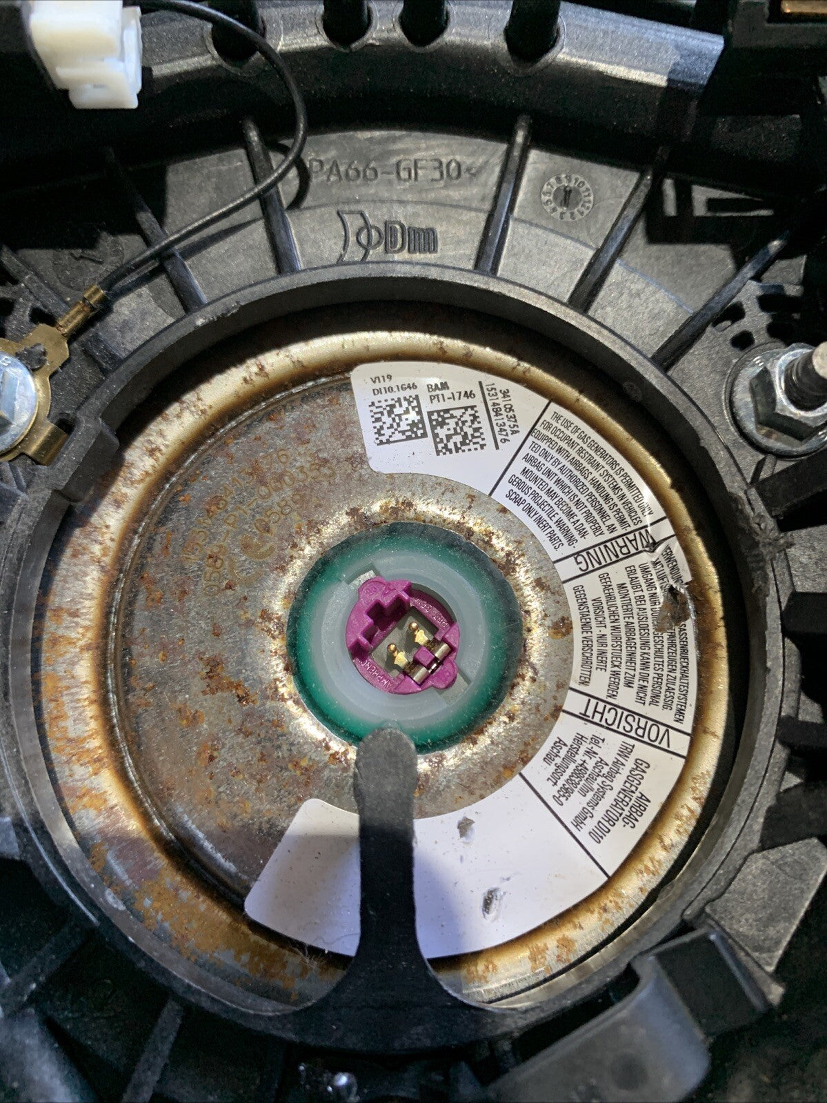 Airbag Volante Fiat Qubo dal (2008/2019) 07356012710