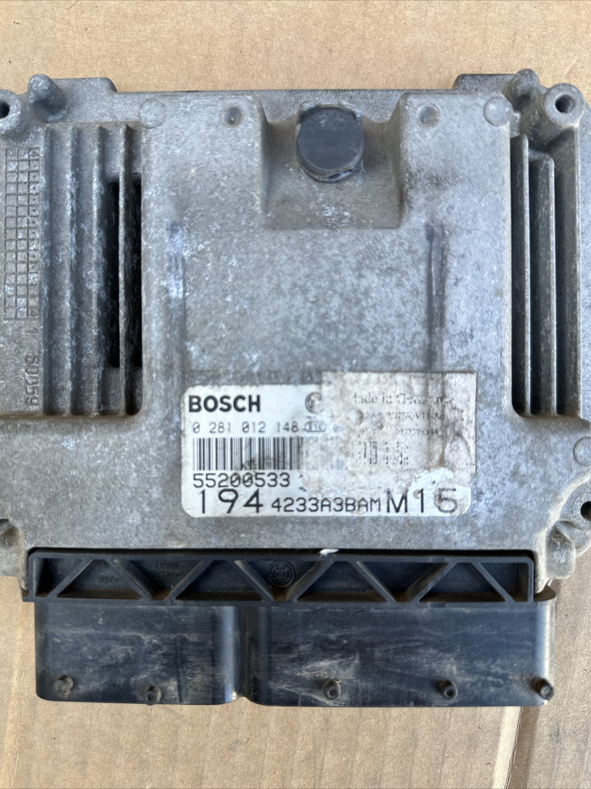 0281012148 55200533 CENTRALINA MOTORE ECU FIAT CROMA 1.9 MJT 110KW 150CV  2006