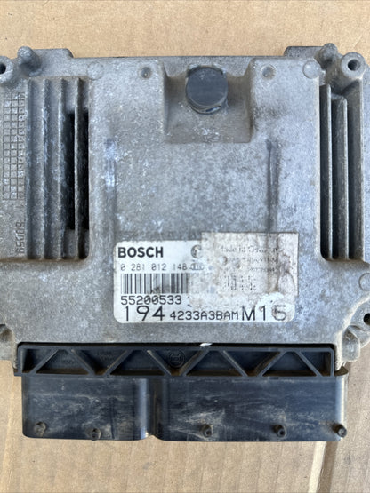 0281012148 55200533 CENTRALINA MOTORE ECU FIAT CROMA 1.9 MJT 110KW 150CV  2006