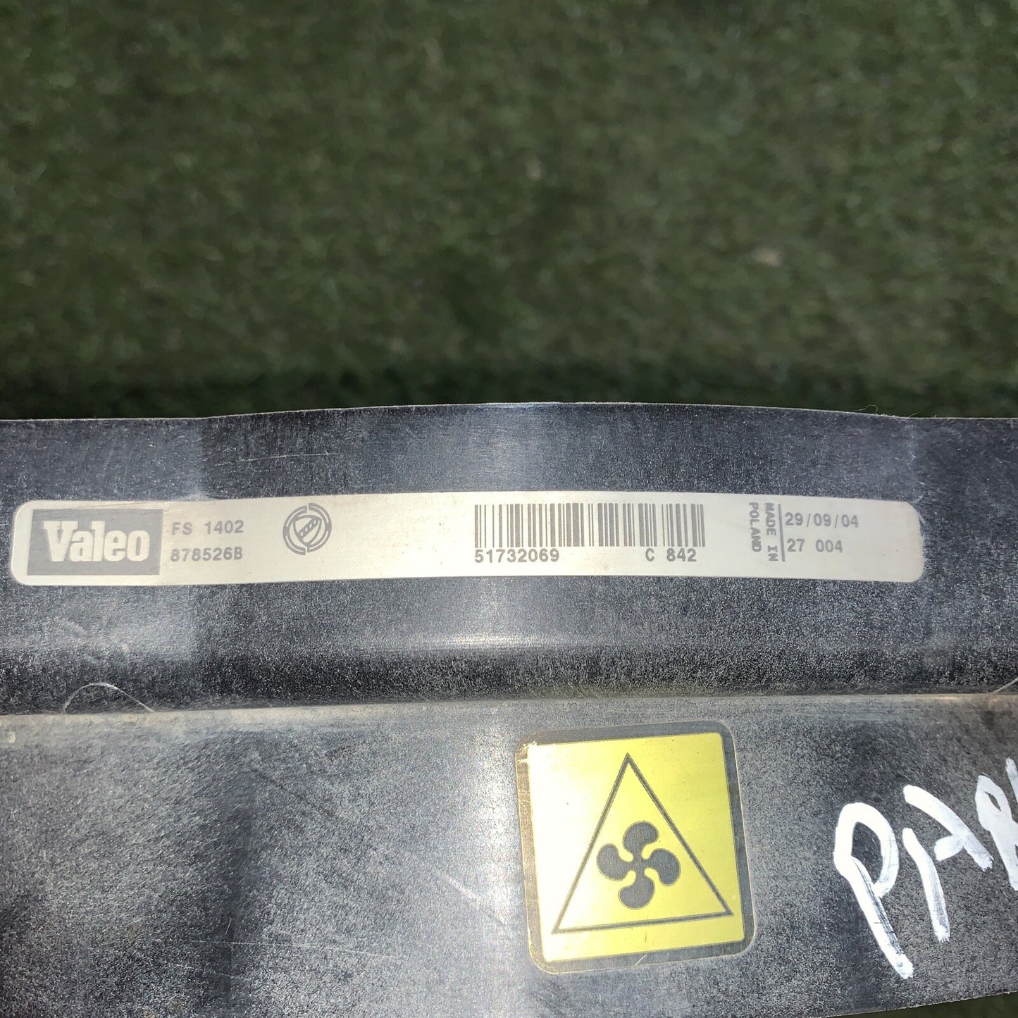 VENTOLA RADIATORE MOTORE FIAT PANDA (169) [2003-2012] 51732069