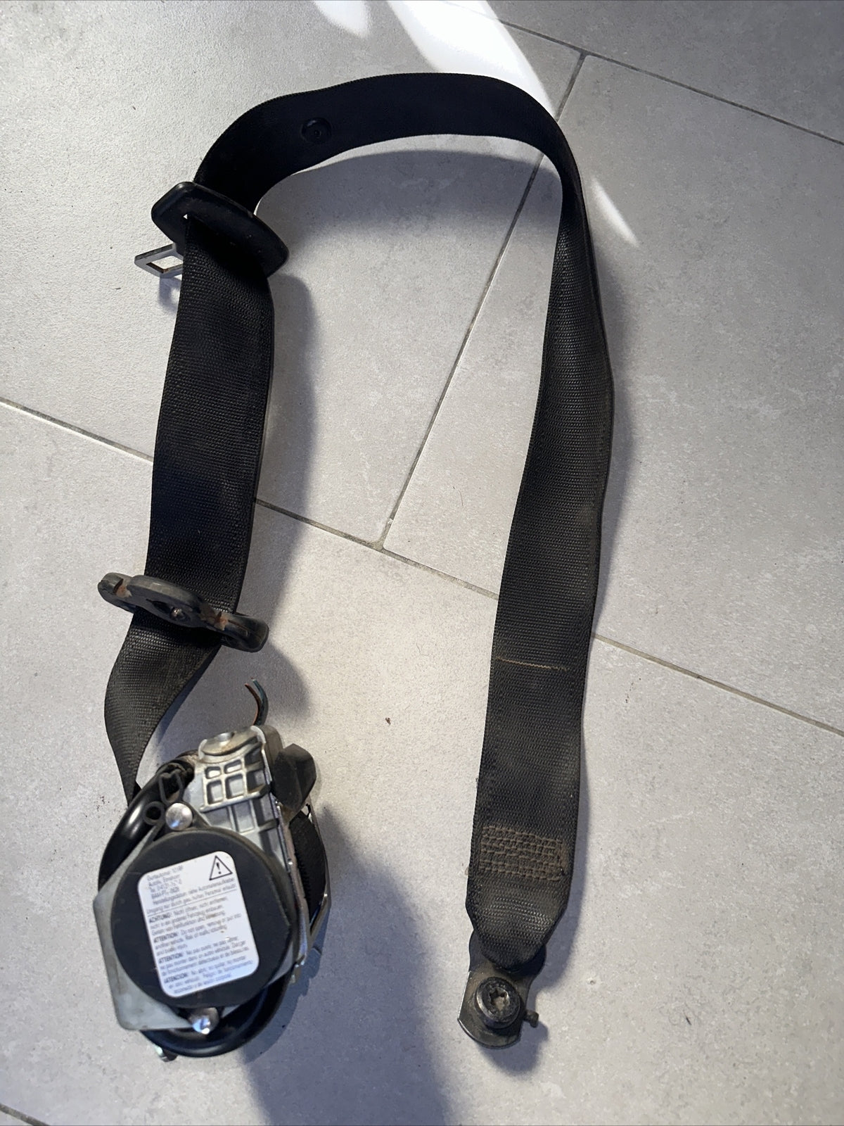 CINTURA DI SICUREZZA ANTERIORE DESTRA FIAT GRANDE PUNTO / 605236500 / ANT DX