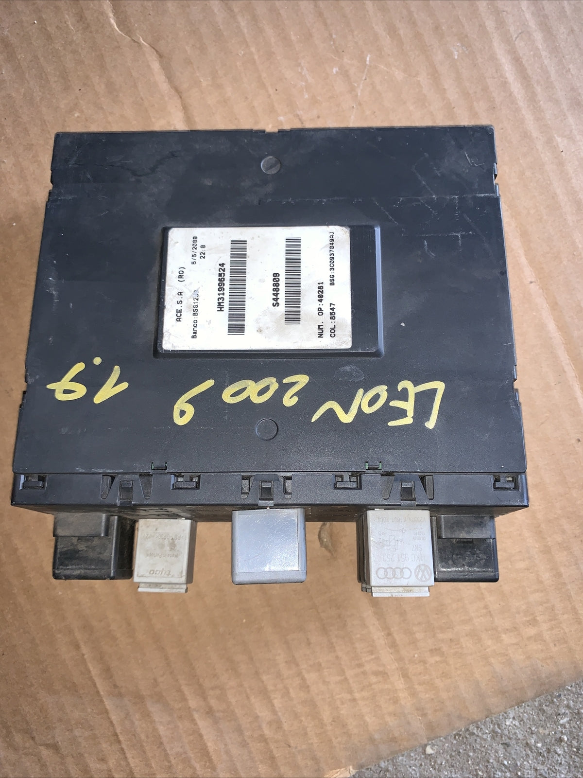 CENTRALINA PORTA FUSIBILI SEAT LEON 3C0937049AJ 28107526 HM10714454 S504908