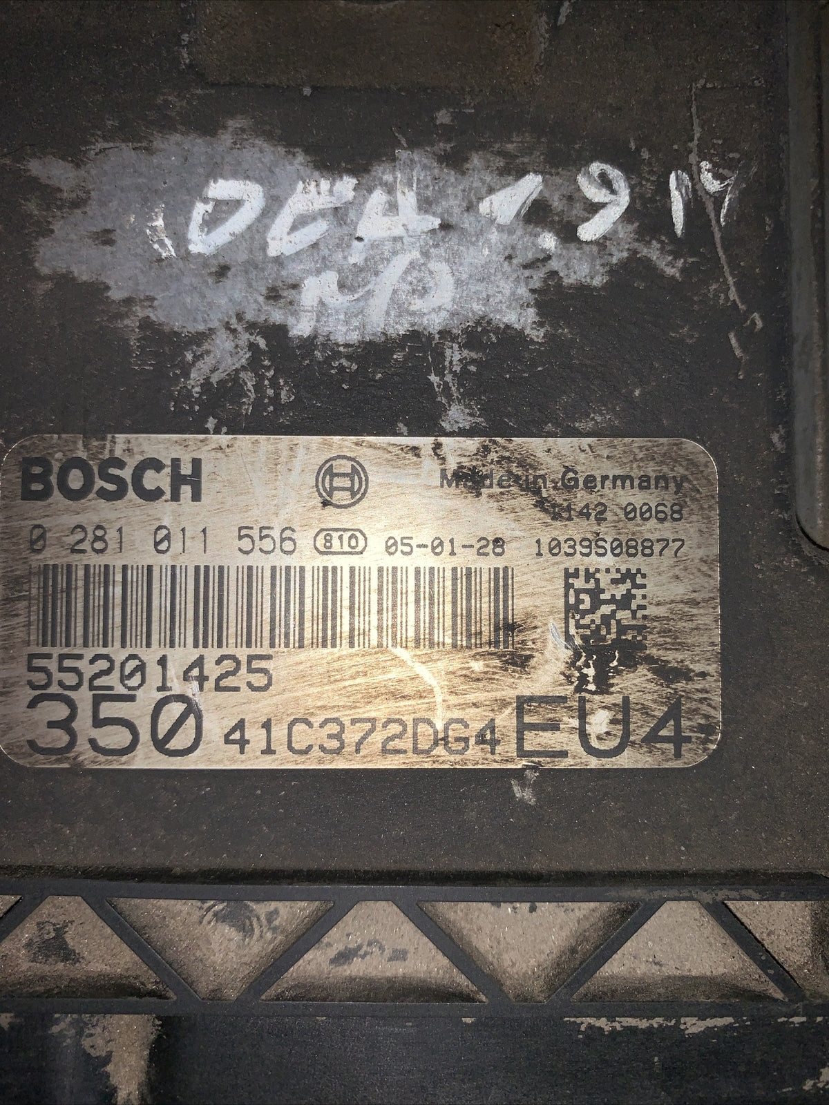 RICAMBI USATI 55201425 CENTRALINA MOTORE LANCIA Musa Idea  1° Serie  2005 1900