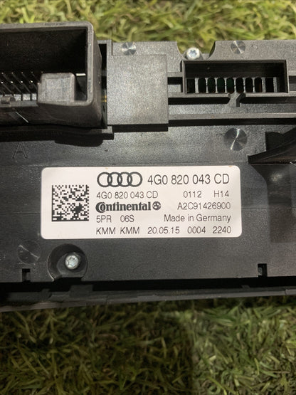 COMANDI CLIMA AUDI A6-A7 (4GC) 4G0820043CD