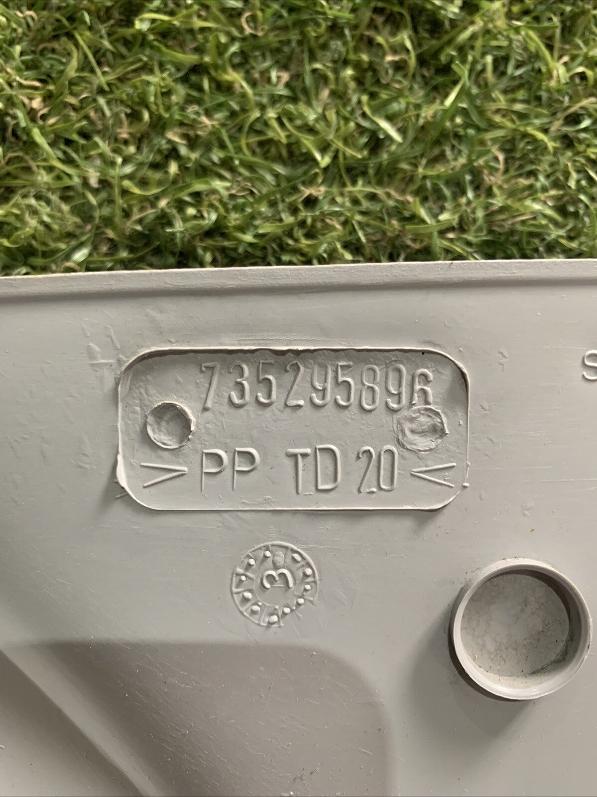 735295896 RIVESTIMENTO MONTANTE ANTERIORE SX FIAT Panda 2° Serie