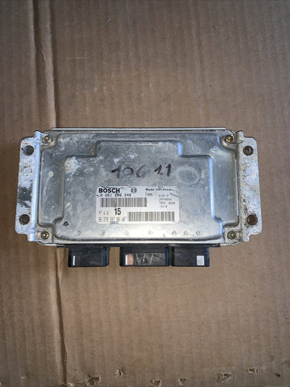 Centralina Motore Iniezione ECU PEUGEOT 106 9637838780 BOSCH 0261206246