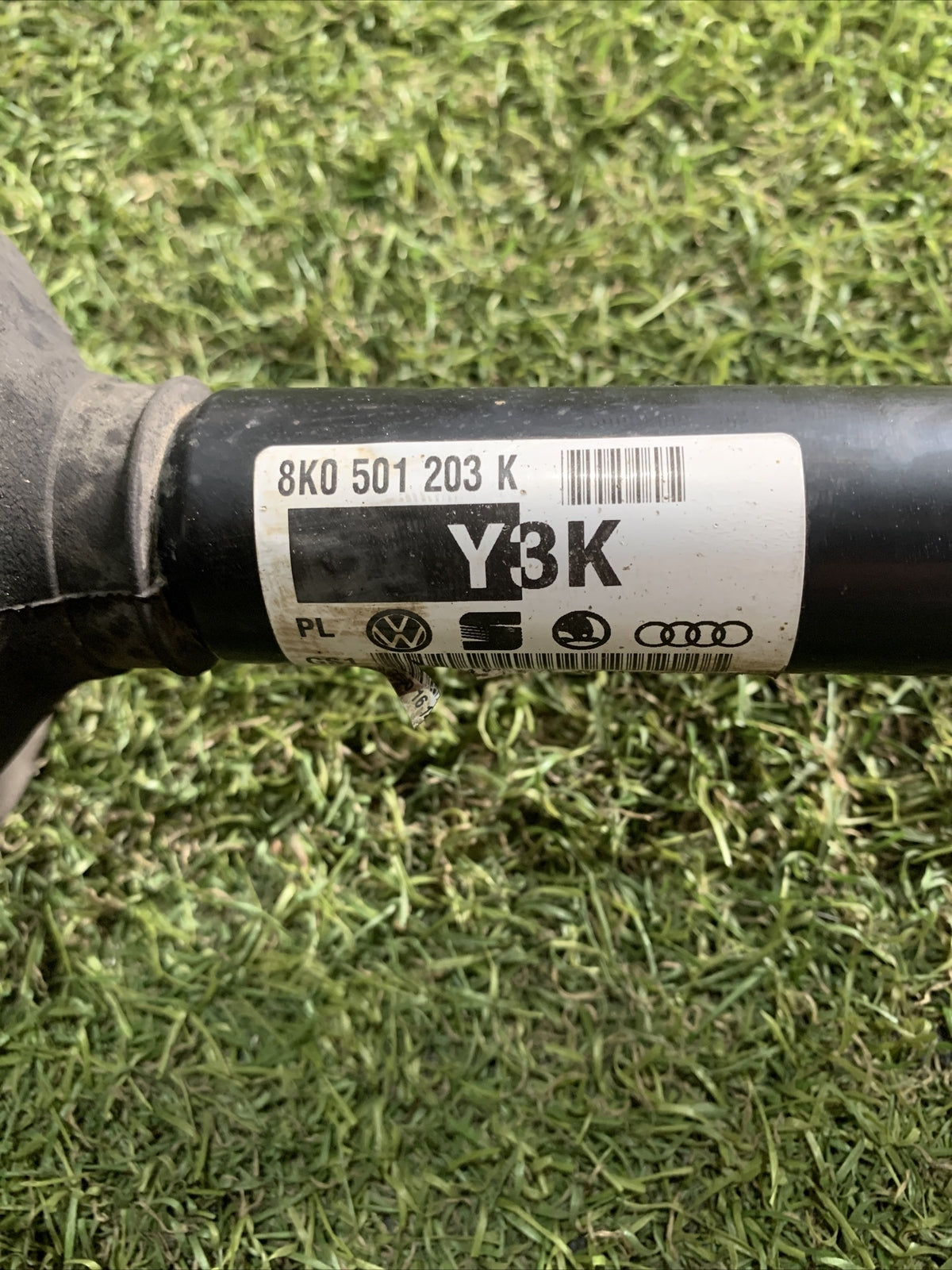 8K0501203K SEMIASSE SEMIALBERO POSTERIORE SINISTRO AUDI A4 Allroad 3.0