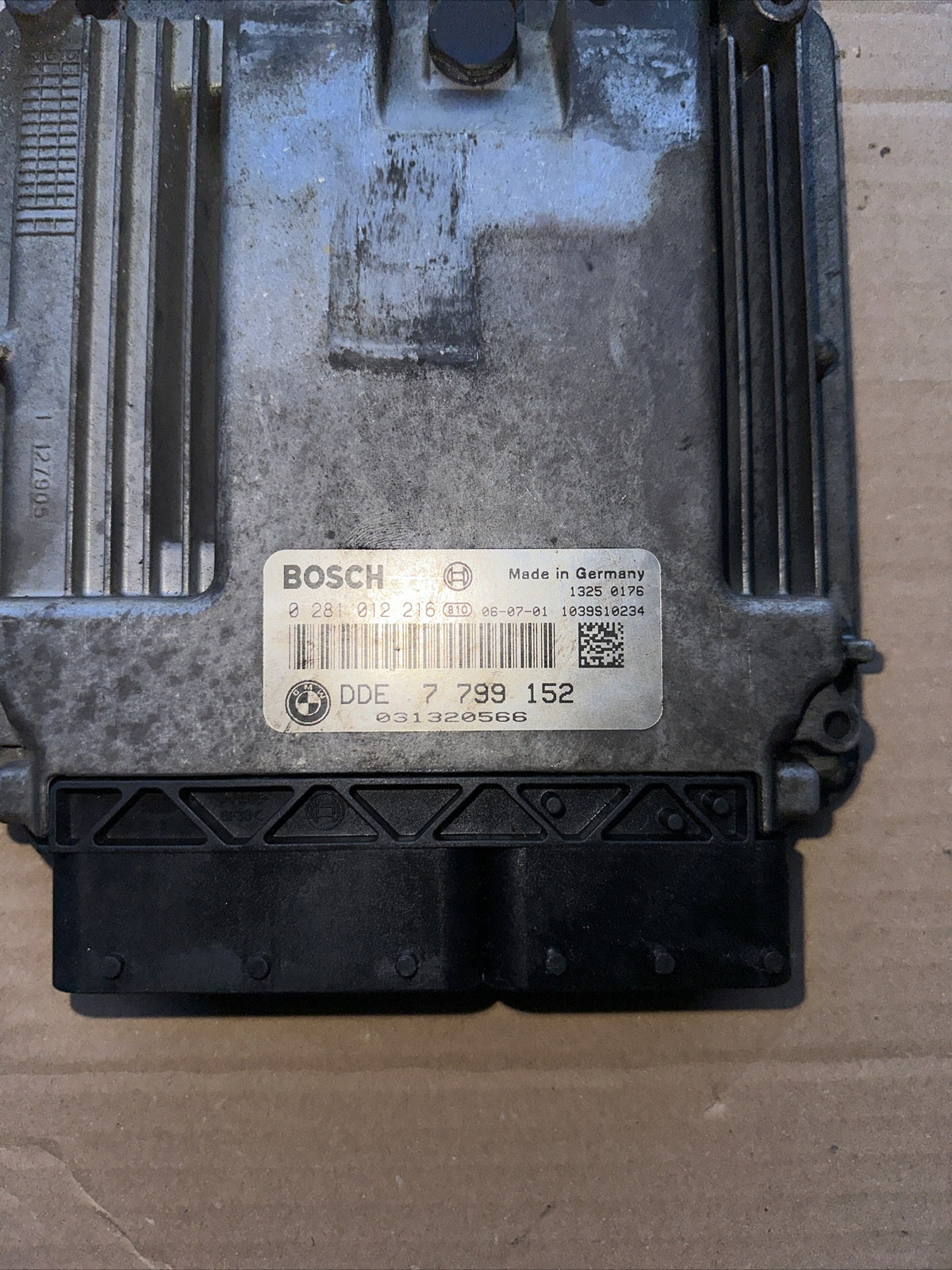 0281012216 BOSCH EDC16C35 DDE 7799152 CENTRALINA MOTORE ECU MINI ONE 1.4 D R56