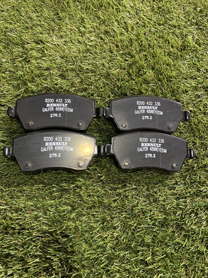 KIT PASTIGLIE FRENI ANTERIORI ORIGINALI RENAULT CLIO 4 IV DAL 2012 AL 2021