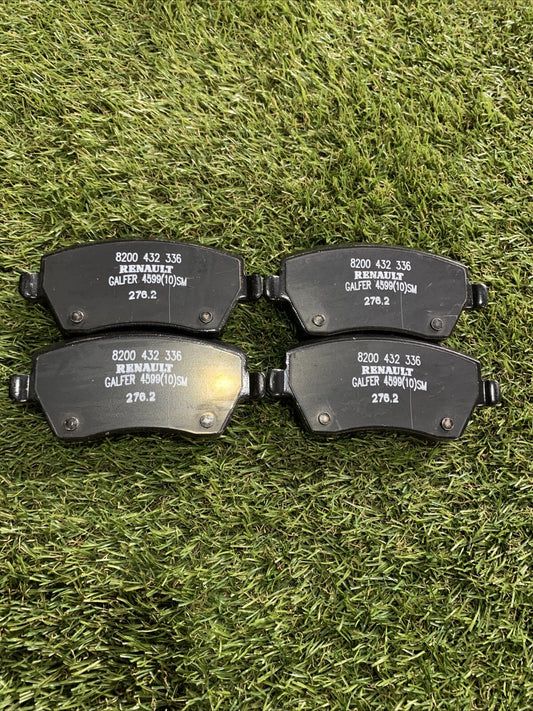 KIT PASTIGLIE FRENI ANTERIORI ORIGINALI RENAULT CLIO 4 IV DAL 2012 AL 2021