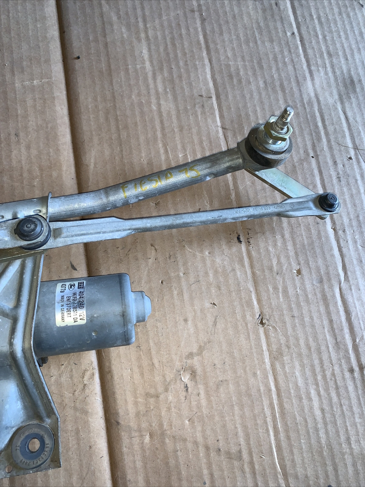 96FB17B571 MOTORINO MECCANISMO TERGICRISTALLO ANTERIORE FORD FIESTA-KA-PUMA 98 