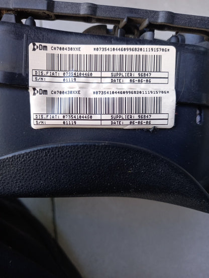 AIRBAG VOLANTE FIAT Grande Punto 2006 Cod:07354104460