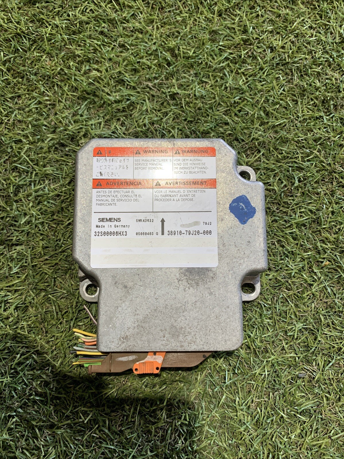 Centralina Airbag Fiat Sedici 1.9 Diesel 38910-79J20-000