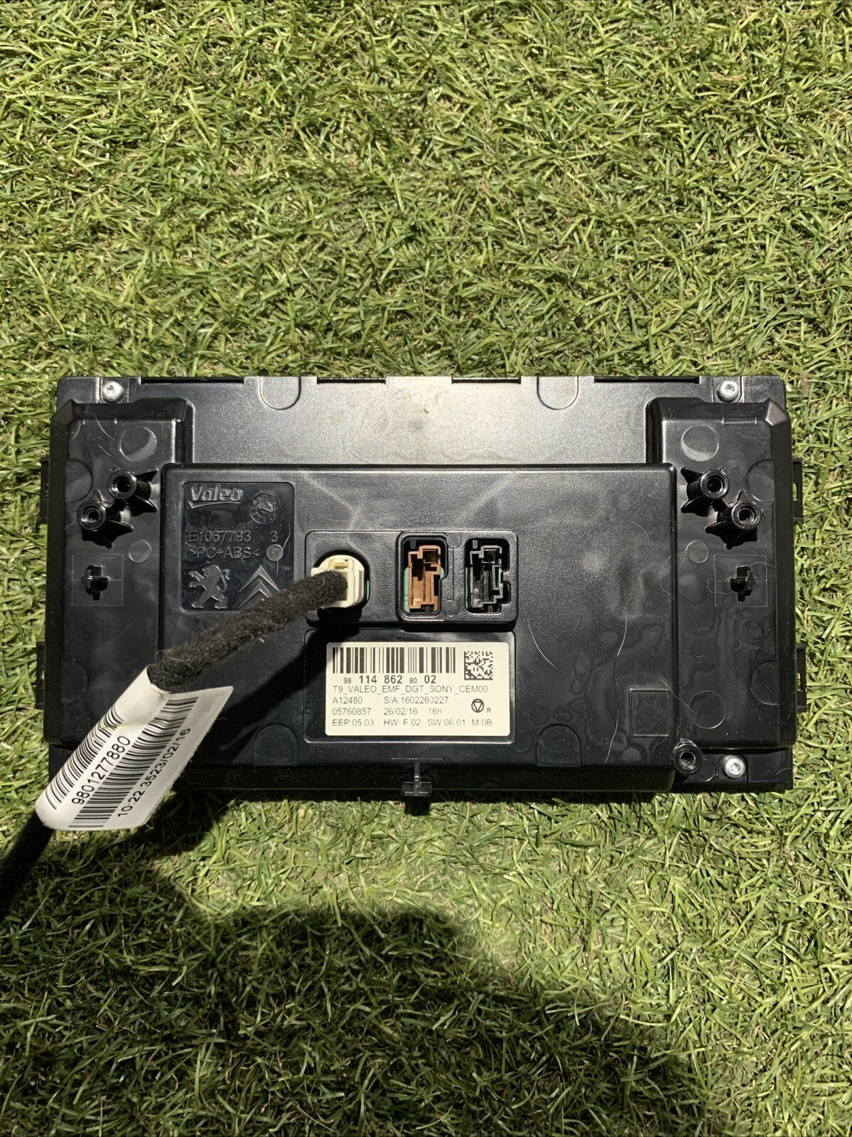 Display Schermo Peugeot 308 2016 981148628002